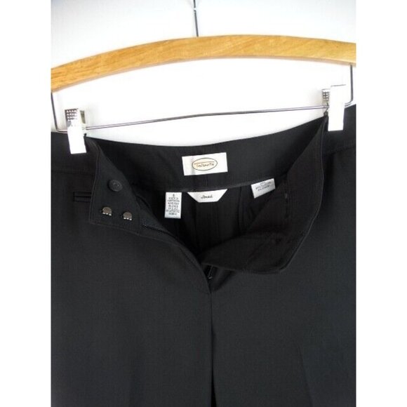 Talbots Women's Dress Pants Size 6 Black Pleated Front Dress Pants - Picture 7 of 11